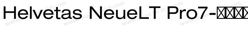 Helvetas NeueLT Pro7字体转换